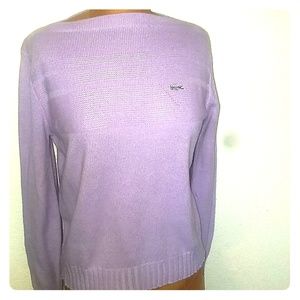 Vintage 1970s lavender Haymaker Lacoste sweater